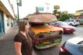 IMG_4392 Amanda eating burger truck